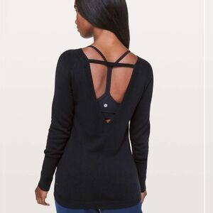 LULULEMON unity Drop Back Sweater